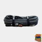 1/2'' x 78' Double Braided Winch Rope with removeable forged winch hook