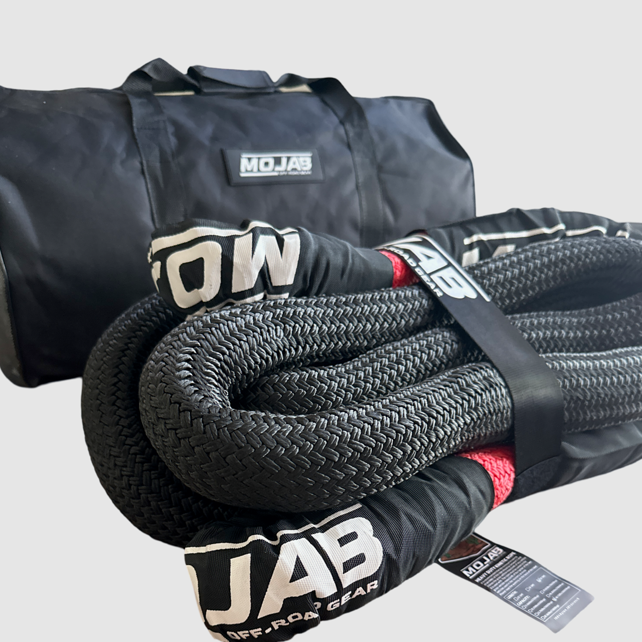 1 1/2” x 30' Kinetic rope with storage bag (Lifetime Warranty)